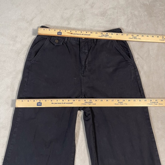 Pilcro Anthropologie Women's Pants Wide Leg Baggy Flowy Minimalist 31 Black - Picture 6 of 9